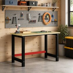 Sturdy Metal Work Bench Frame for Your Workshop