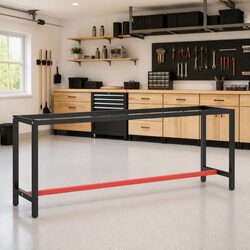 Heavy Duty Metal Work Bench Frame for Versatile Use