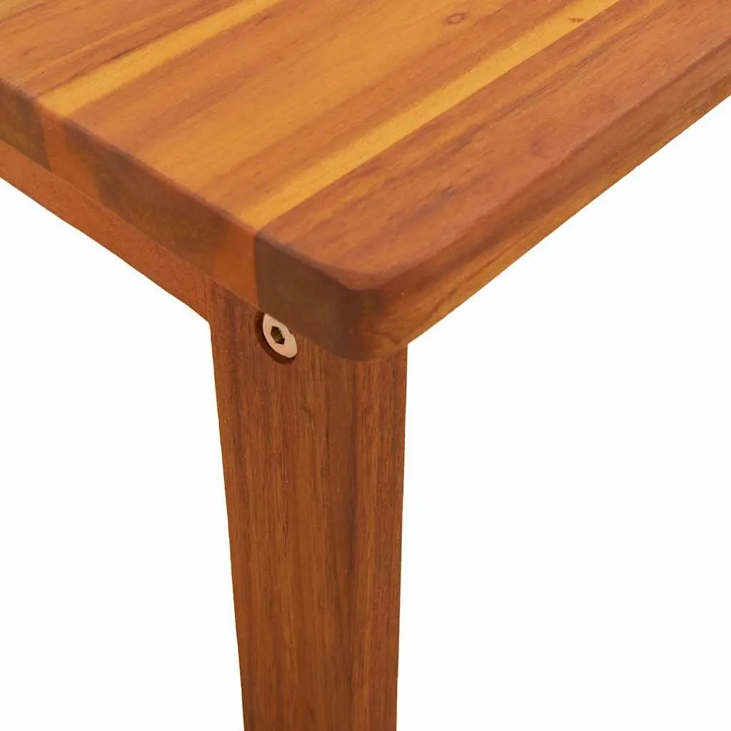 Step Stool Rustic Brown 38x26x22cm Solid Wood Acacia