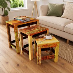 Cozy Nesting Table Set of 3 for Living Room