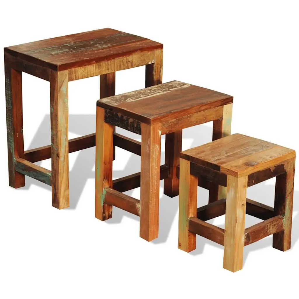 Nesting Table Set of 3 for Living Room