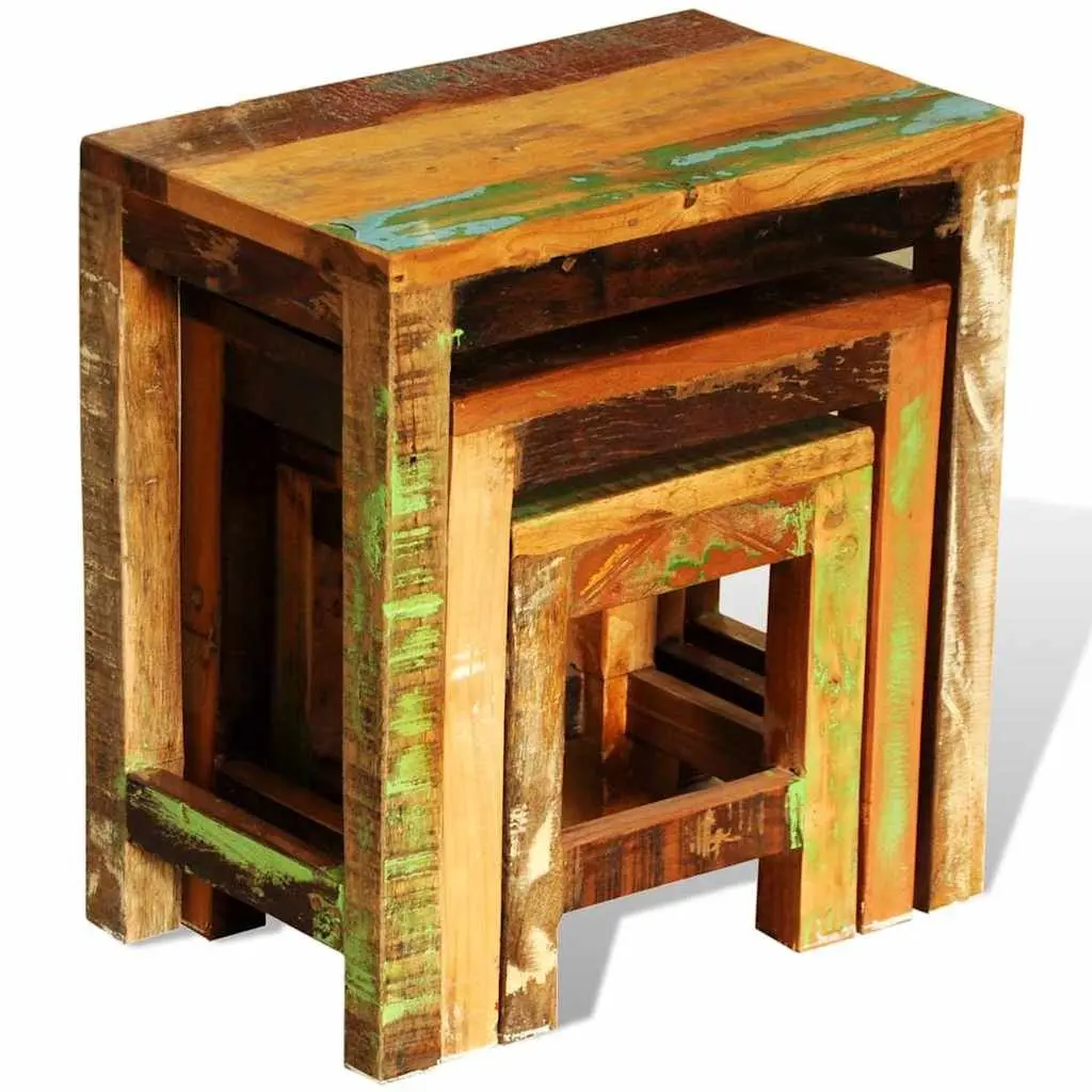 Nesting Table Set of 3 for Living Room