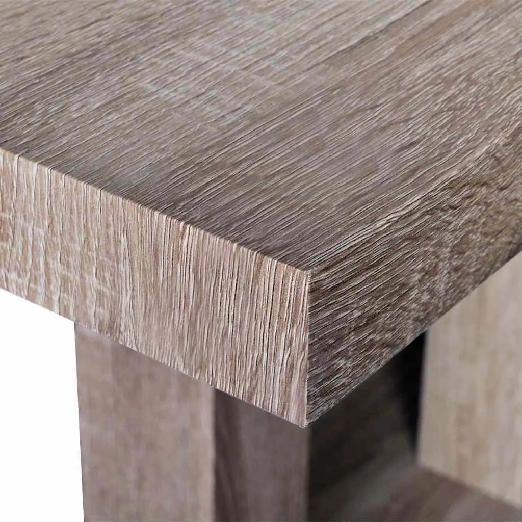 Brown MDF Dining Table for Kitchen and Dining Room
