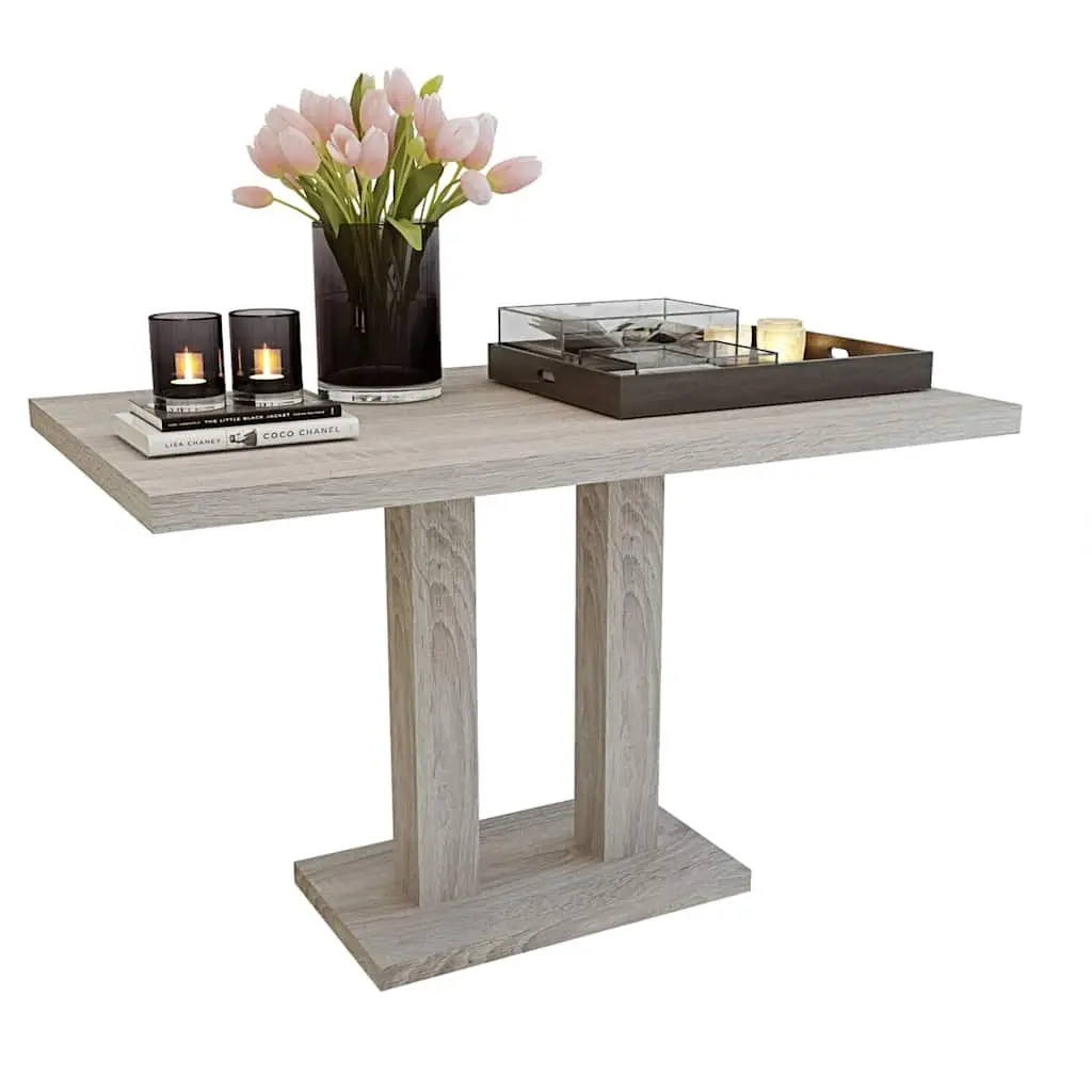 Brown MDF Dining Table for Kitchen and Dining Room