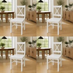 Elegant White Dining Chairs Set of 4 for Your Home