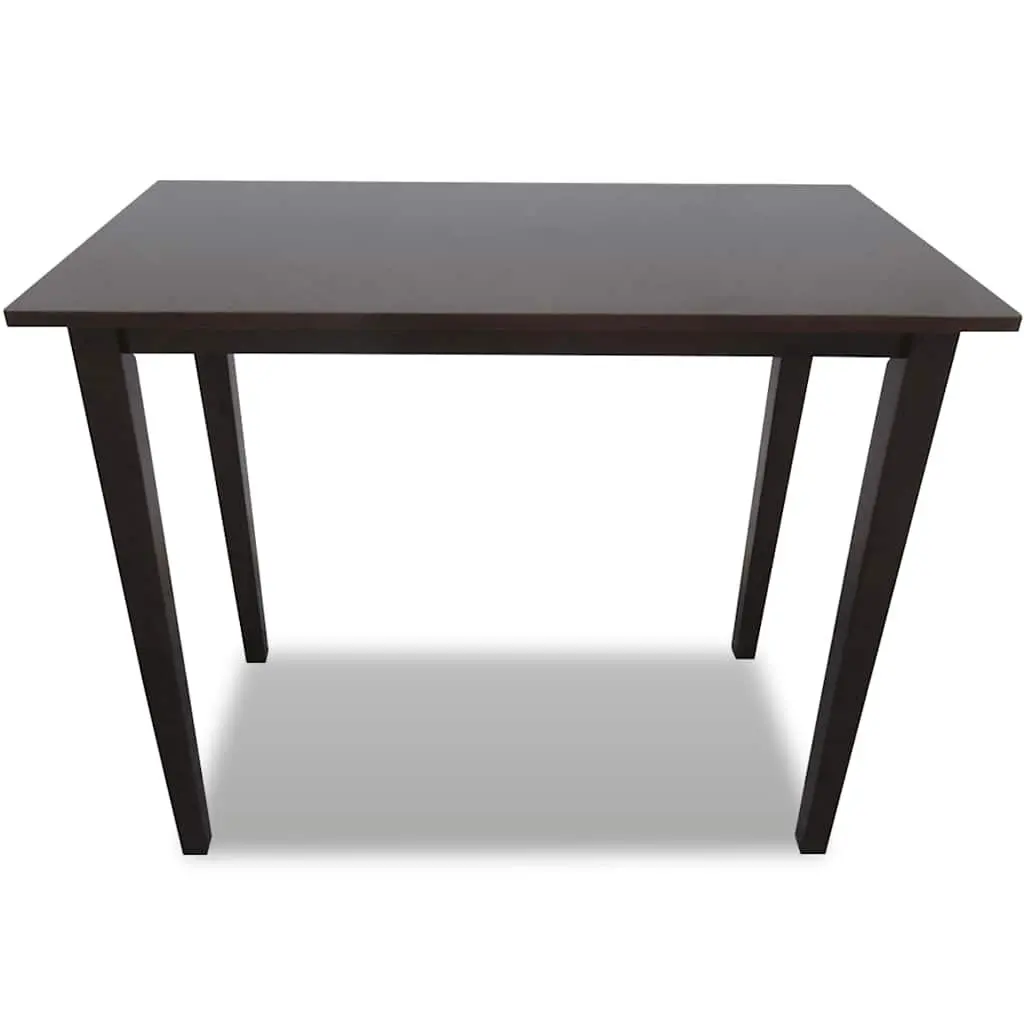 Brown Wooden Bar Table for Dining and Console Use
