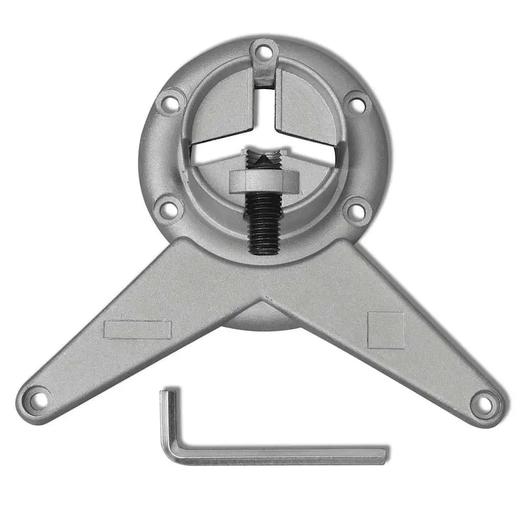 Adjustable Silver Chrome Table Legs Set of 4