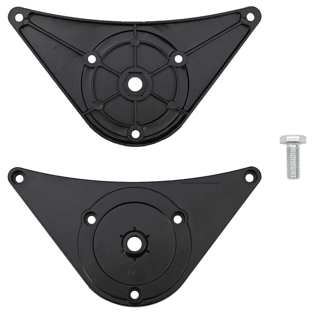 Table Legs Adjustable Black 710 mm Replacement Furniture Support Set 4 pcs