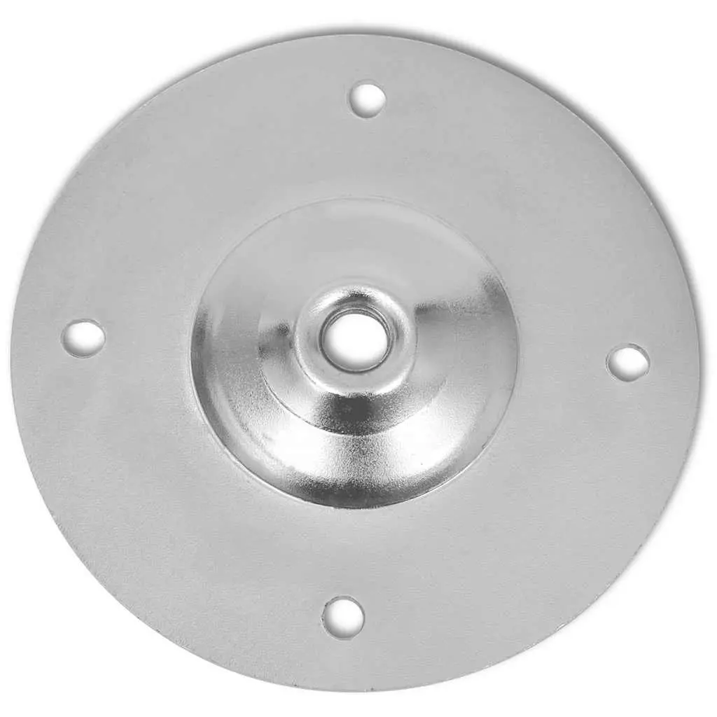 Adjustable Chrome Telescopic Table Legs Set of 2