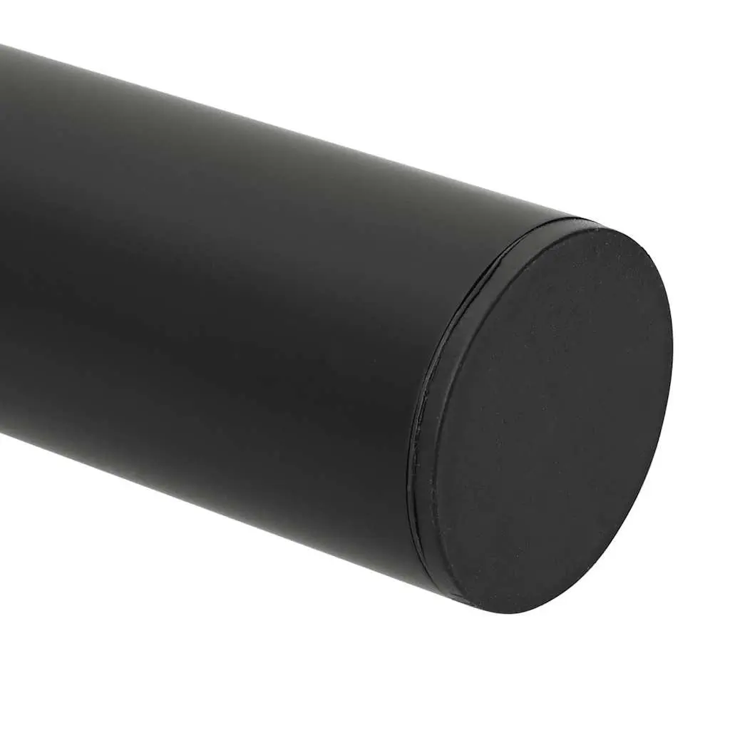Adjustable Telescopic Table Legs Set in Black