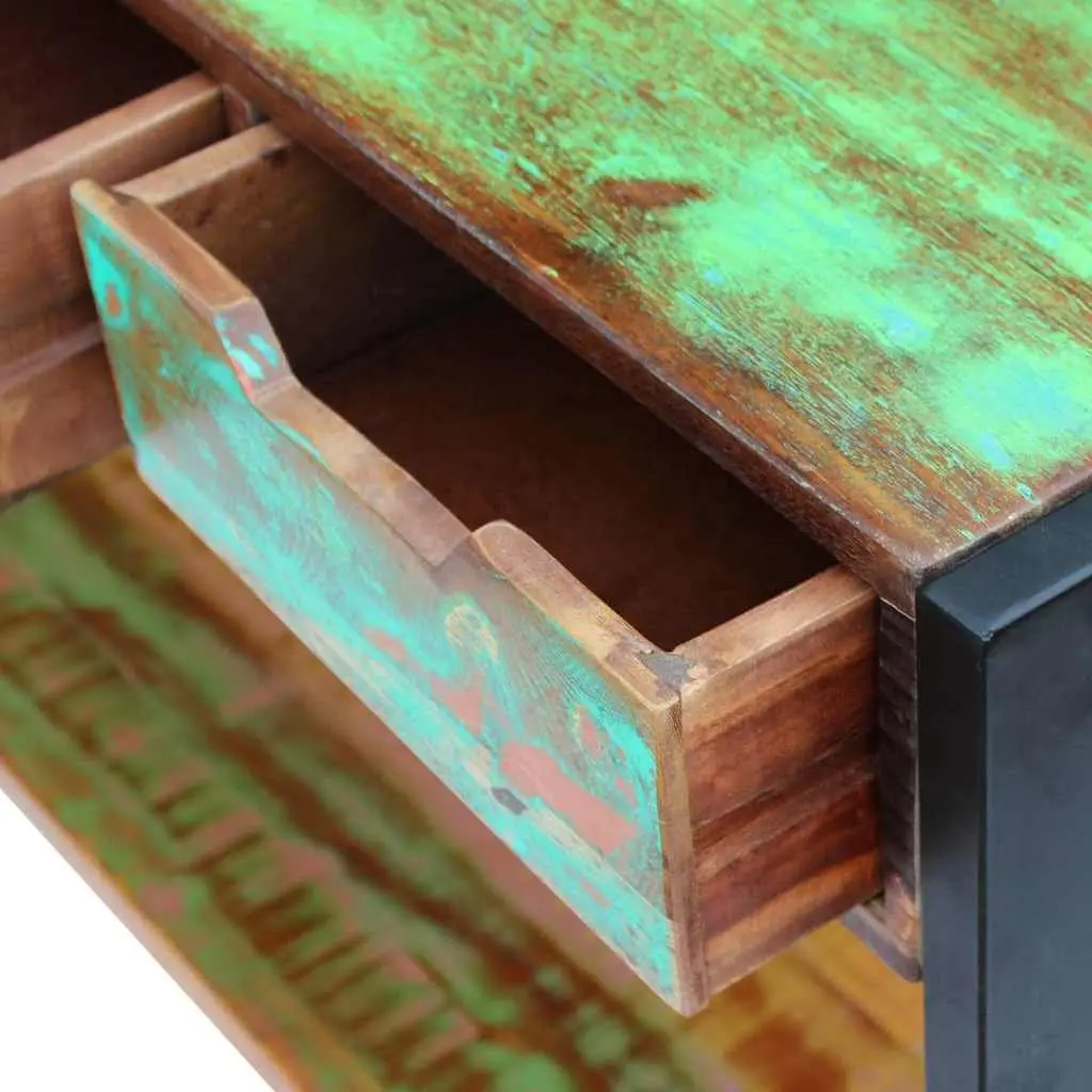 Reclaimed Wood Sideboard with 3 Drawers for Storage