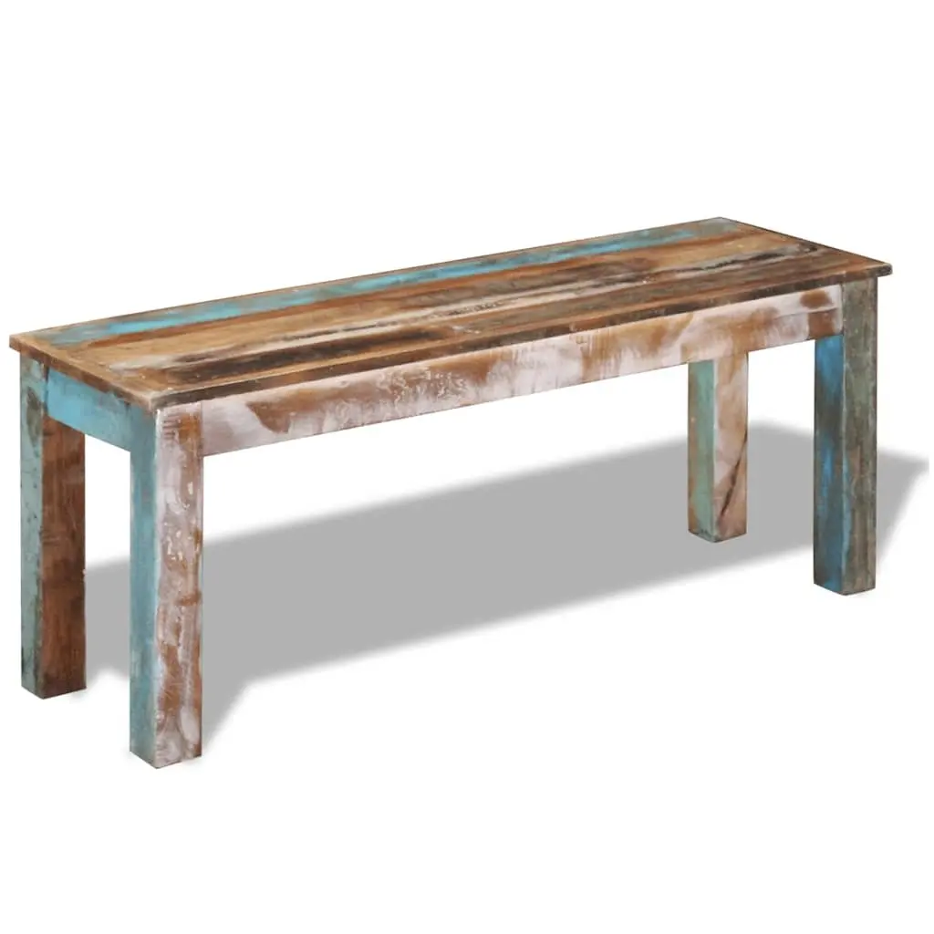 Handmade Vintage Antique Style Reclaimed Wood Bench