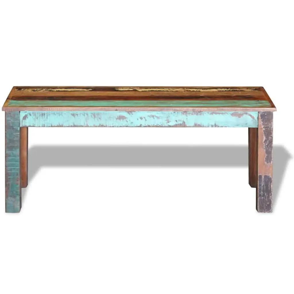 Handmade Vintage Antique Style Reclaimed Wood Bench