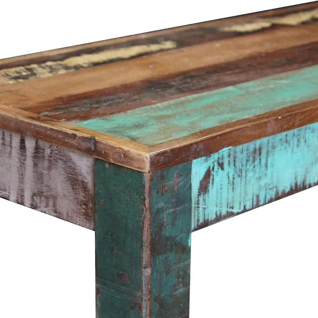 Handmade Vintage Antique Style Reclaimed Wood Bench