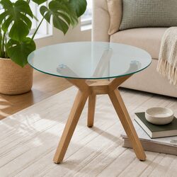 300mm Round Tempered Glass Table Top for Dining & Coffee