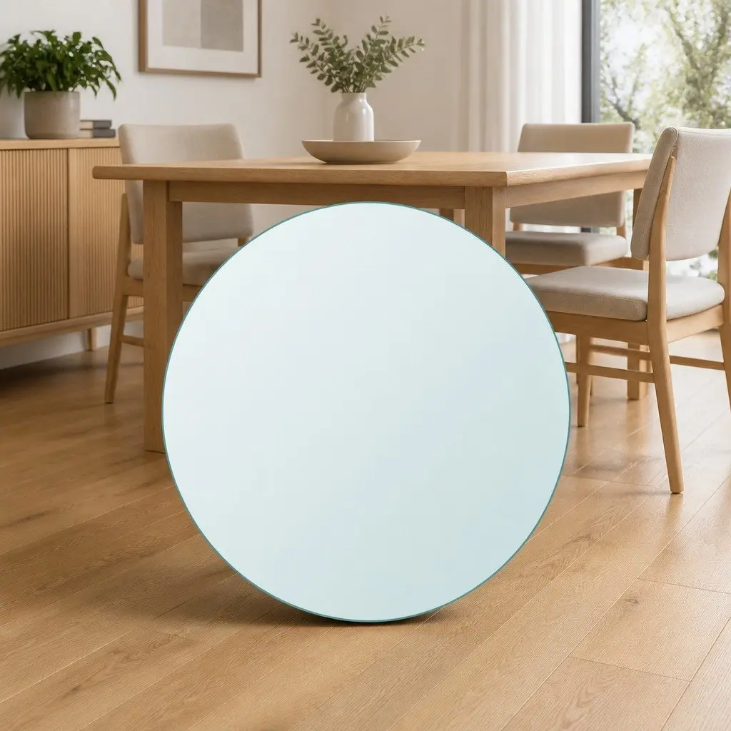 Round 900mm Tempered Glass Table Top for Dining and Garden