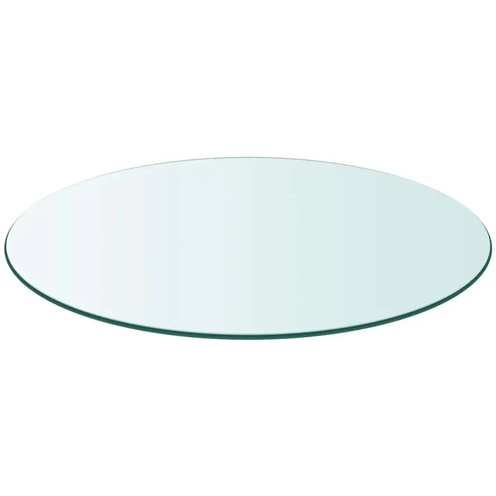 Round 900mm Tempered Glass Table Top for Dining and Garden