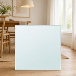 Square Tempered Glass Table Top 700x700mm for Versatile Use