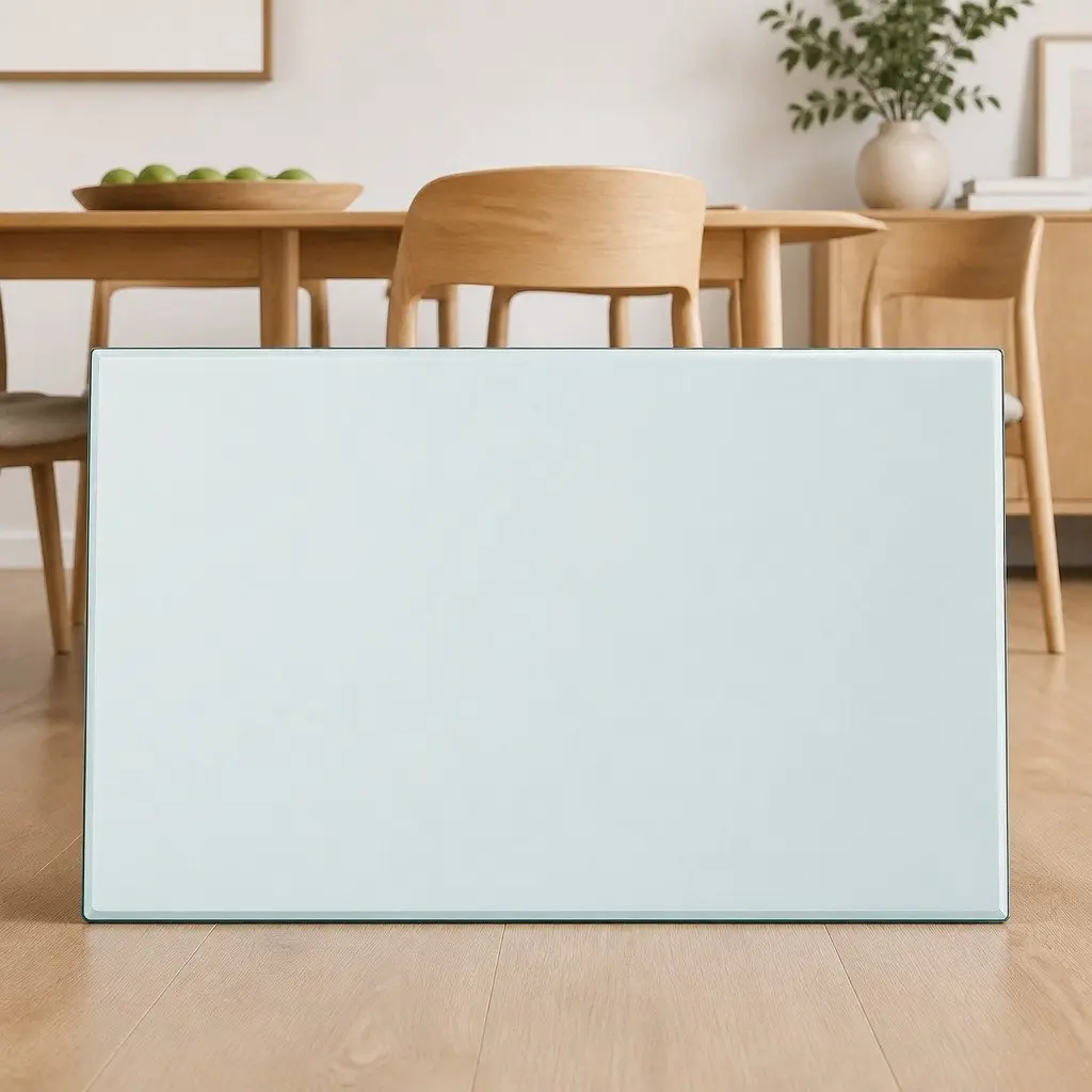 Rectangular Tempered Glass Table Top 1000x620 mm
