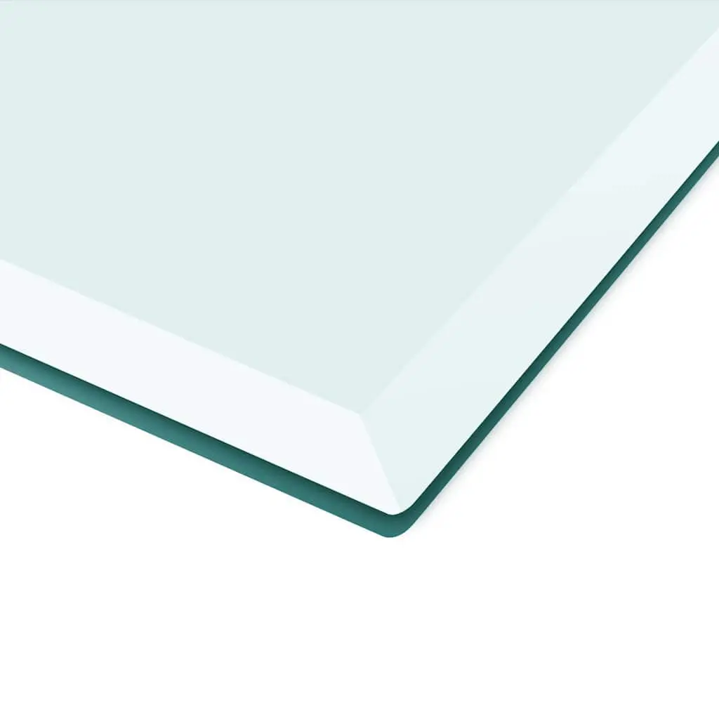 Rectangular Tempered Glass Table Top 1000x620 mm