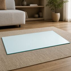 Rectangular Tempered Glass Table Top 1200x650mm