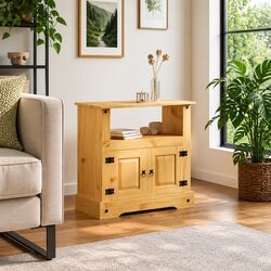 Rustic Brown TV Cabinet for Cozy Living Rooms