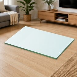 Clear Glass Shelf Panel 30x20 cm for Elegant Display