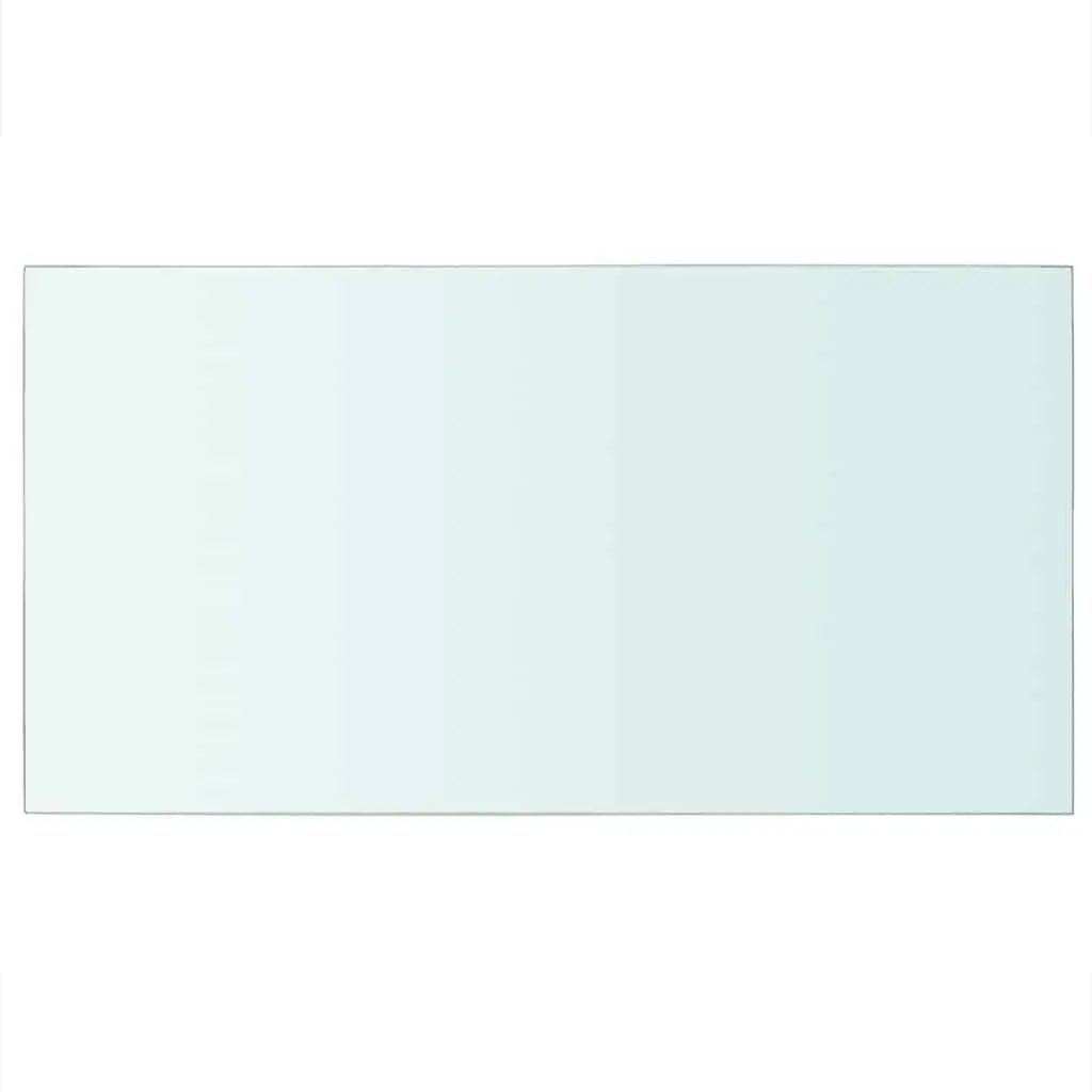 Glass Shelf Panel Transparent 40x25 cm Tempered Glass