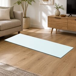Clear Glass Wall Mount Shelf Panel 70x25cm