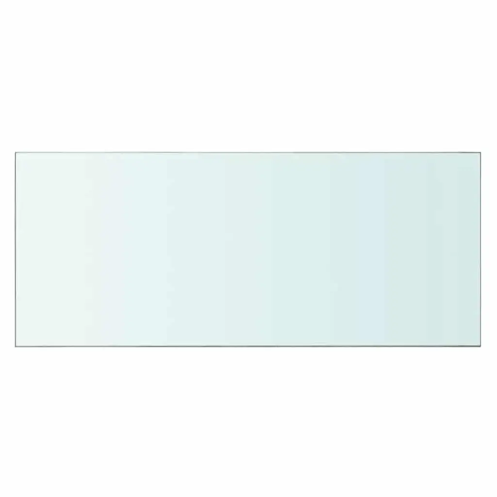 Glass Wall Shelf Panel Transparent 70x30cm Tempered Glass