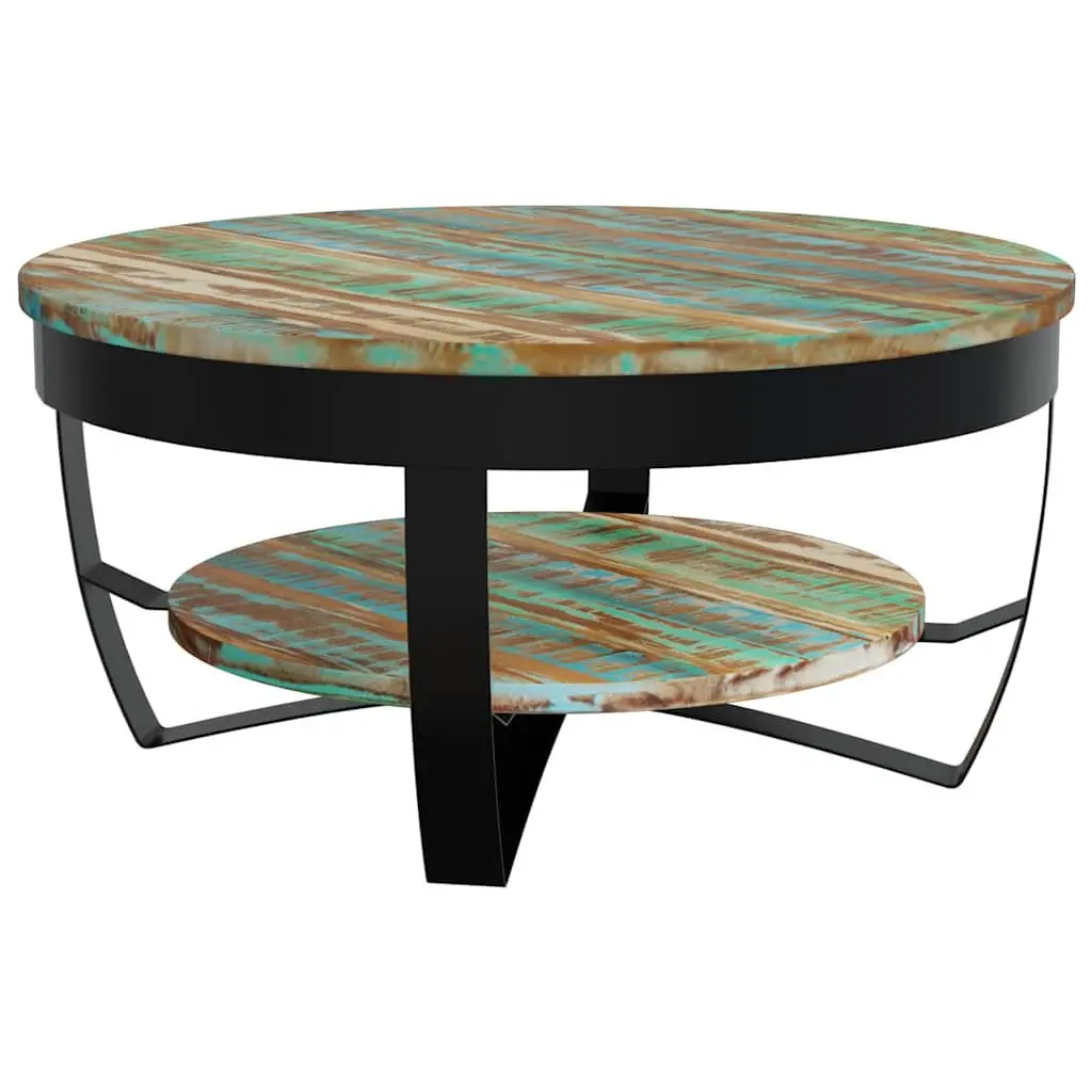 Handmade Solid Reclaimed Wood Coffee Table 65 cm