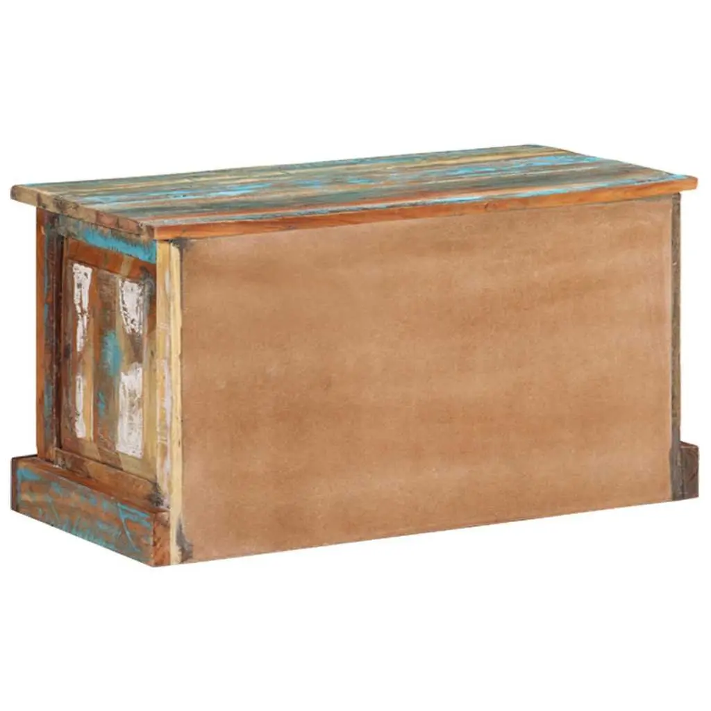 Reclaimed Wood Shoe Storage Bench for Entryway