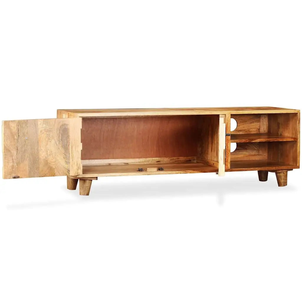 TV Cabinet Lowboard Brown 118x35x40cm Solid Mango Wood