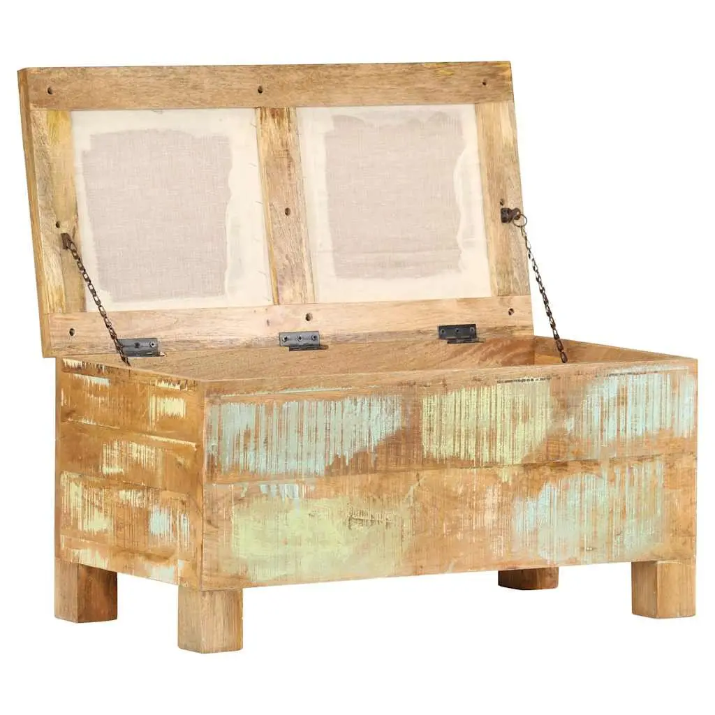 Storage Bench in Solid Reclaimed Wood