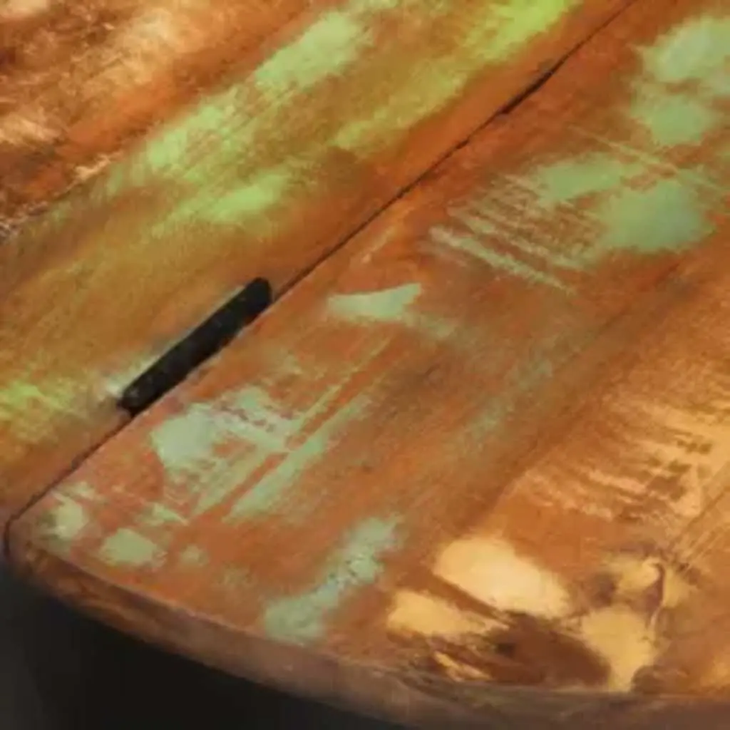 Coffee Table with Concealed Storage and Reclaimed Wood