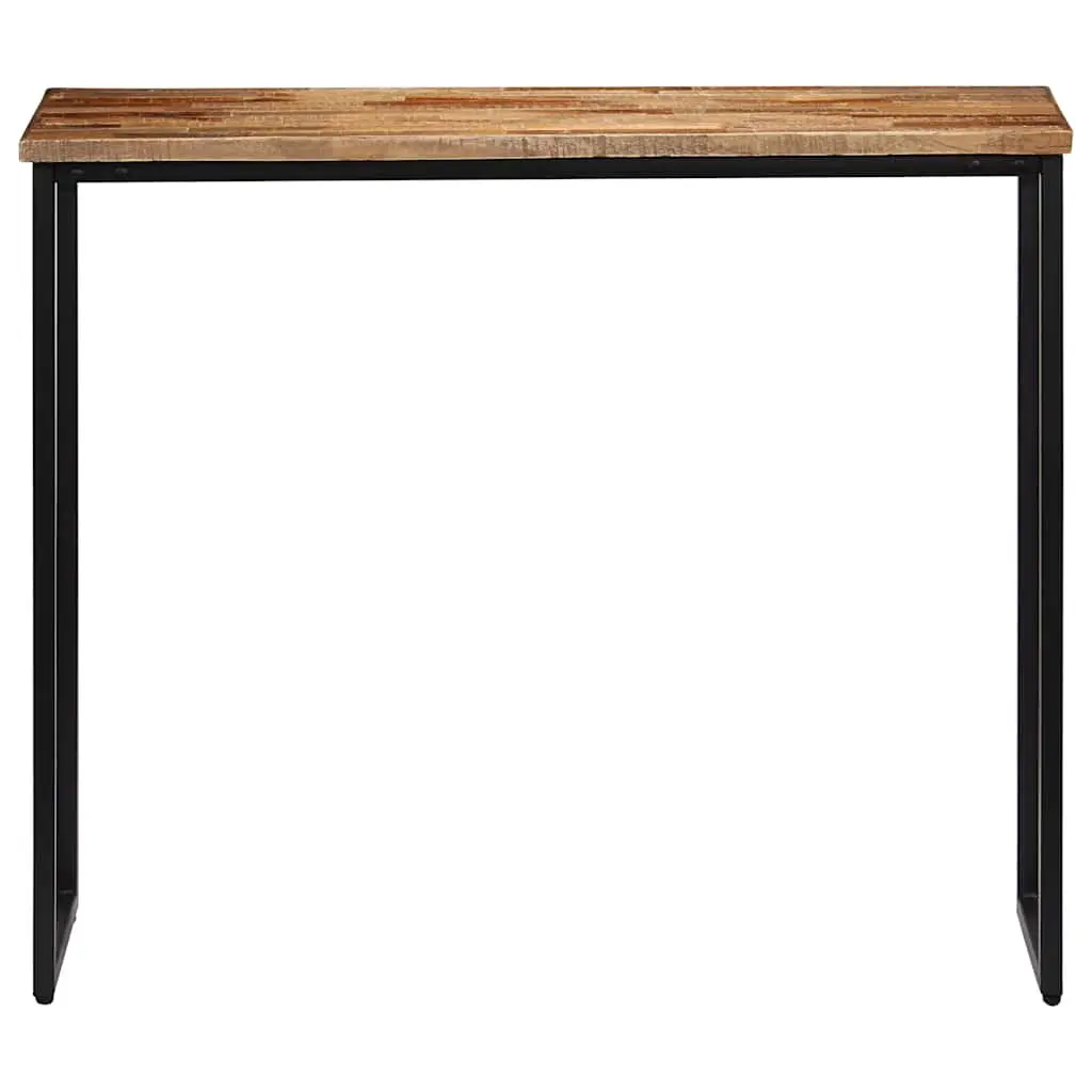 Solid Reclaimed Teak Console Table for Living Rooms
