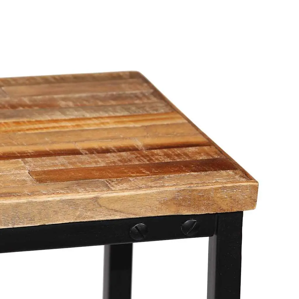 Solid Reclaimed Teak Console Table for Living Rooms