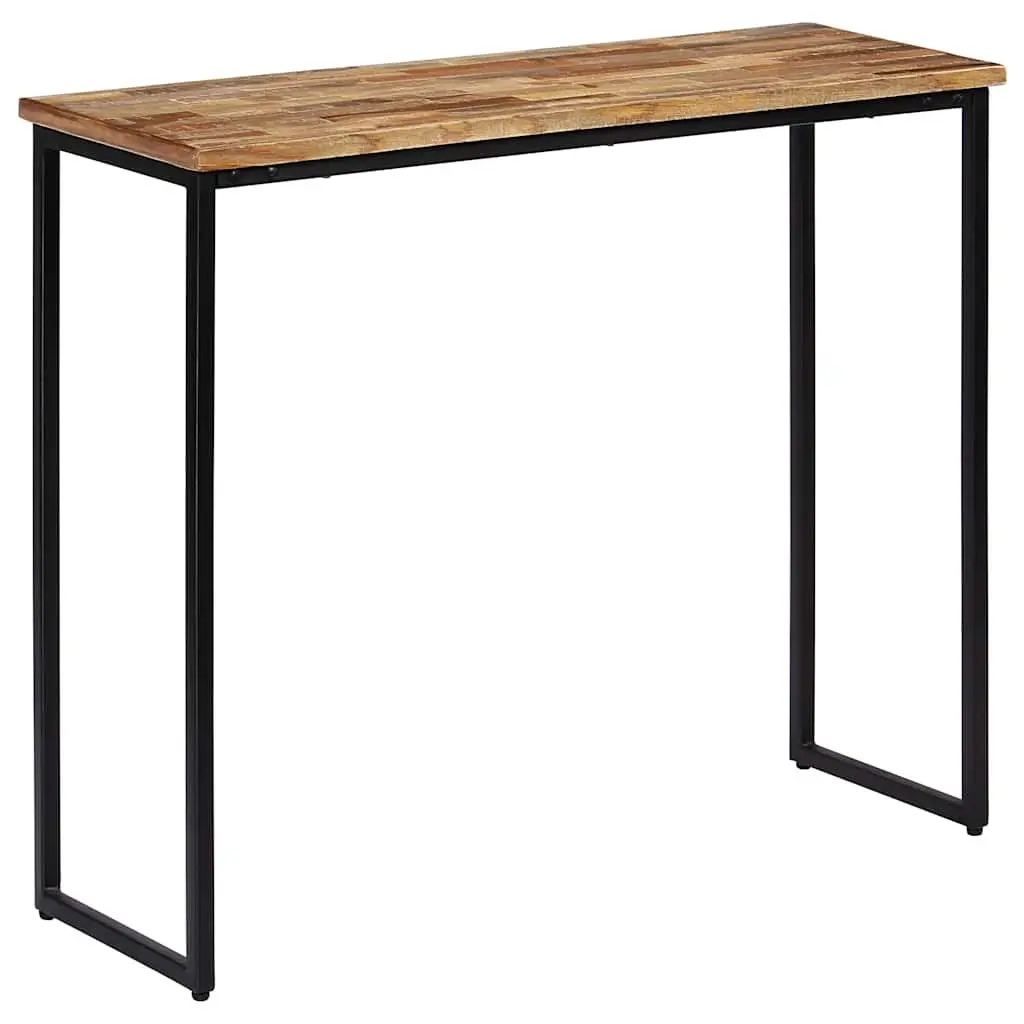 Solid Reclaimed Teak Console Table for Living Rooms