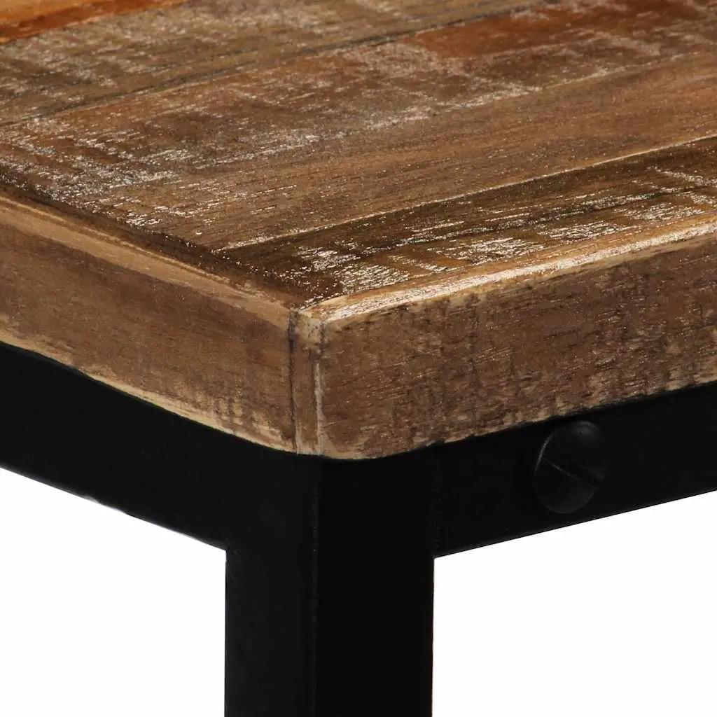 Solid Reclaimed Teak Console Table for Living Rooms