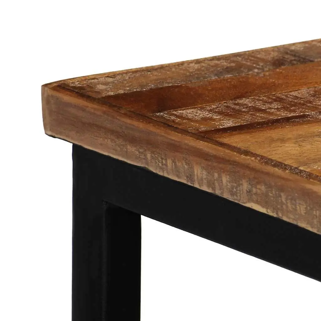 Solid Reclaimed Teak Console Table for Living Rooms