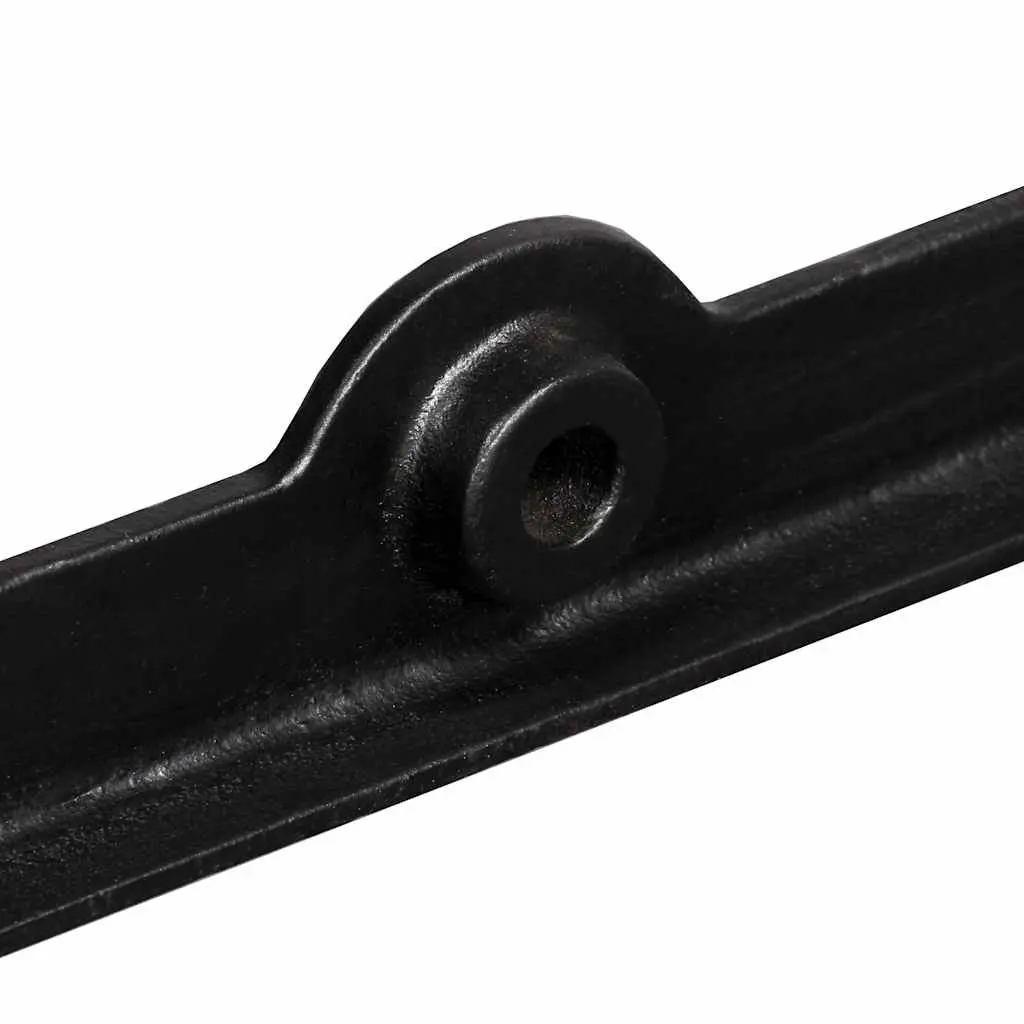 Cast Iron Y-Frame Table Legs Black 2 pcs Industrial Dining Table Support Base