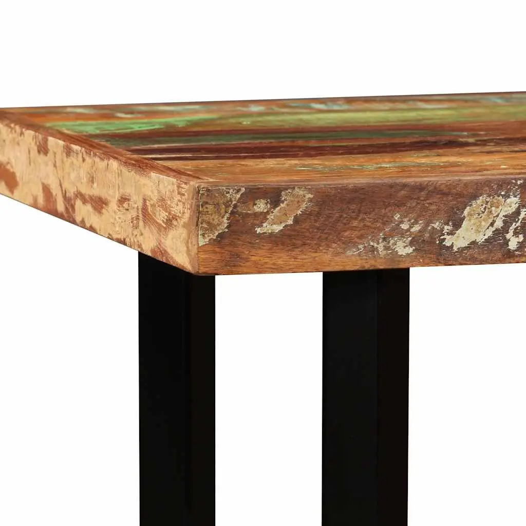 Bar Table Industrial Style 120x60x107 cm Solid Reclaimed Wood
