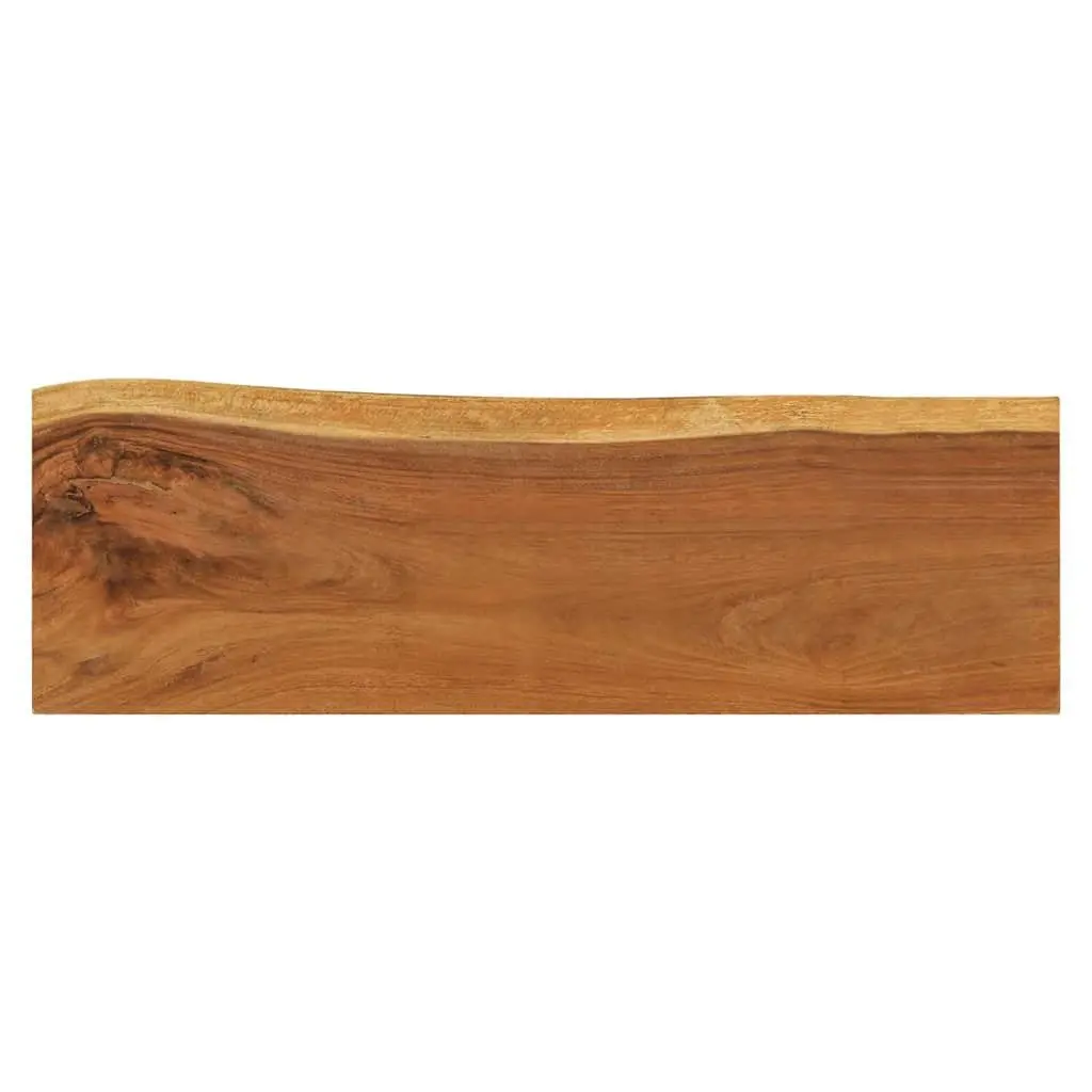 Brown Solid Suar Wood Console Table 110x35x75 cm