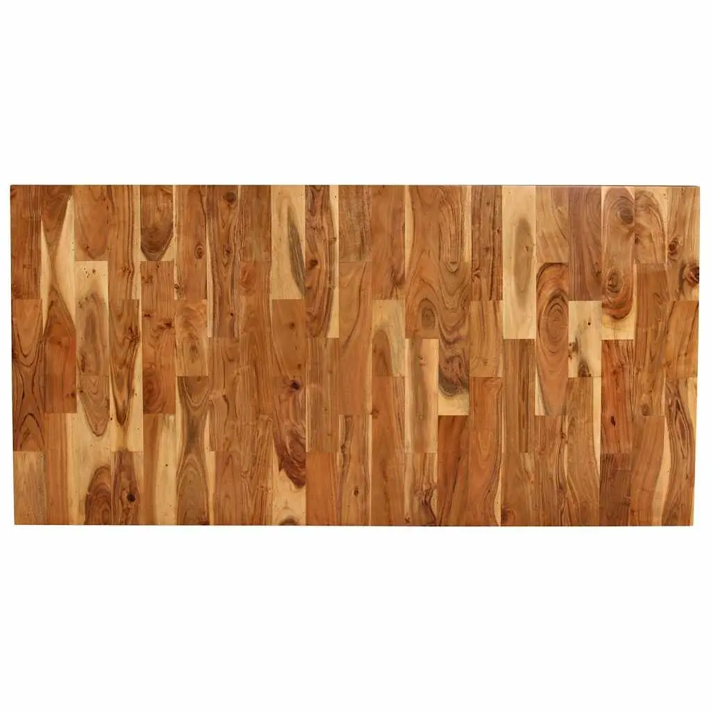 Dining Table Solid Acacia Mango Wood 180x90 cm Brown Handmade Furniture