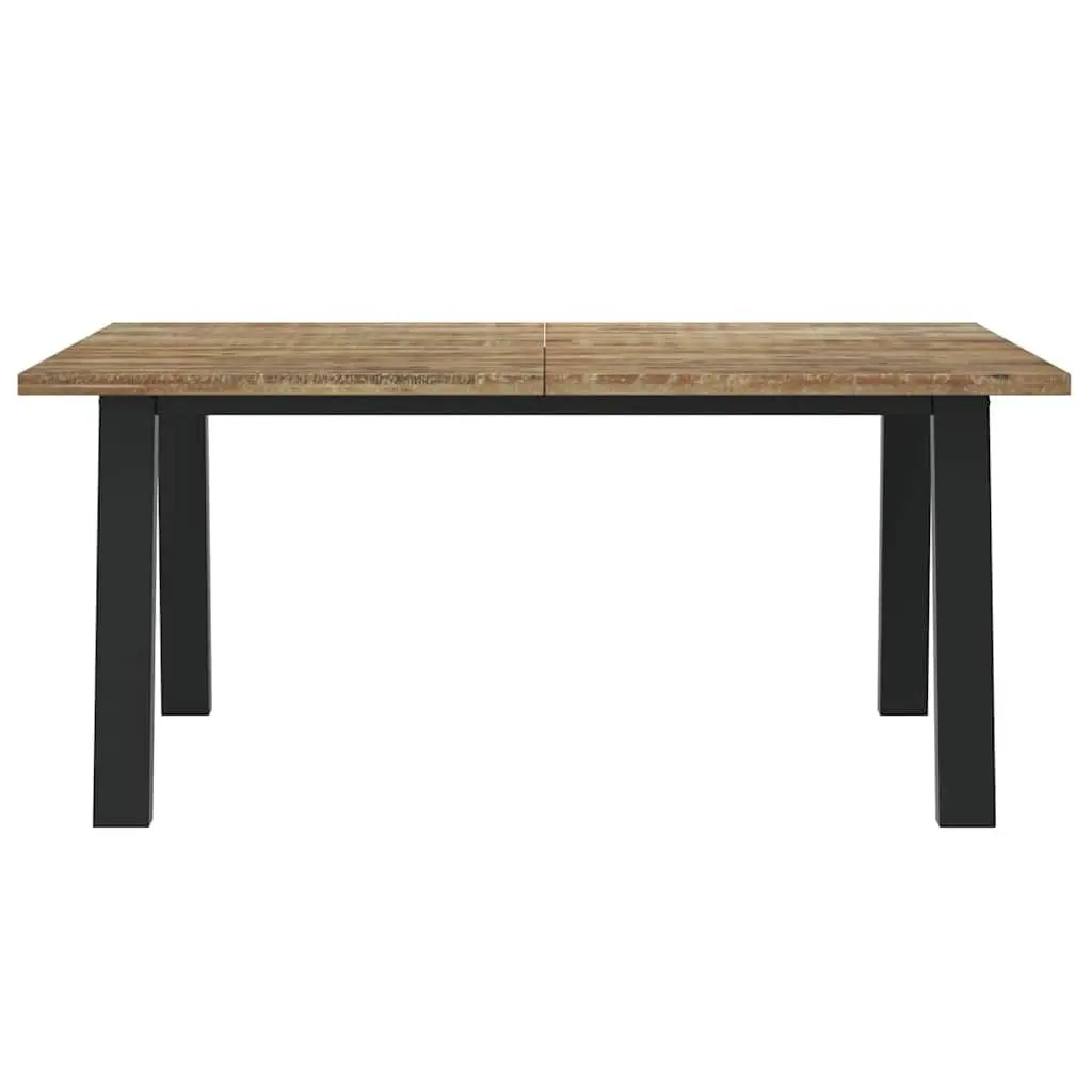Solid Acacia Wood Dining Table 170x90x75 cm in Brown