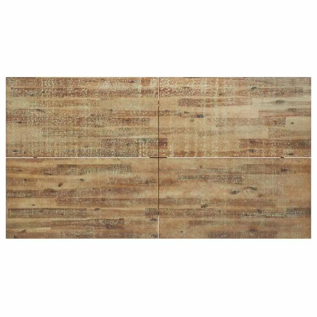 Solid Acacia Wood Dining Table 170x90x75 cm in Brown