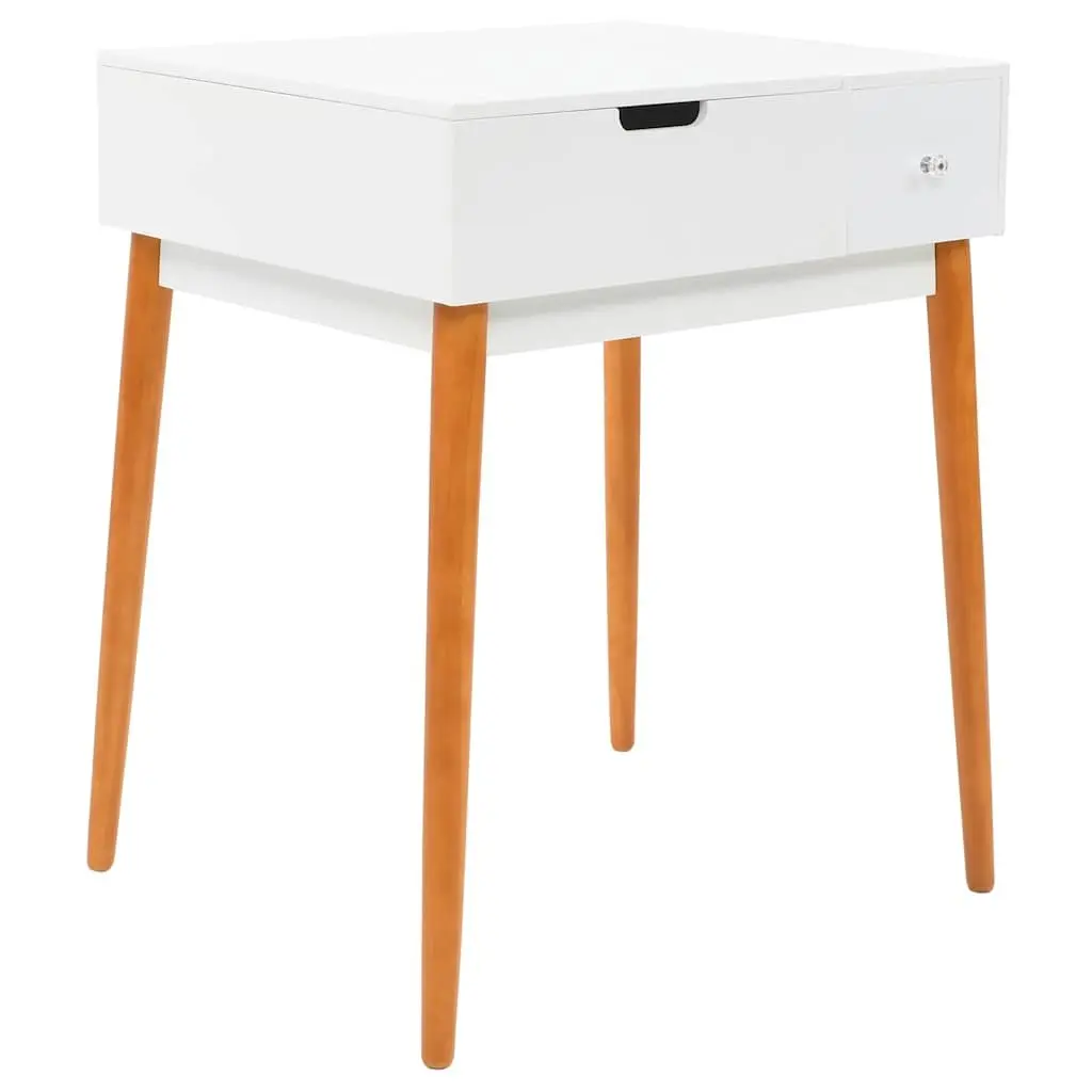White Dressing Table with Mirror Makeup Vanity Bedroom Furniture Storage