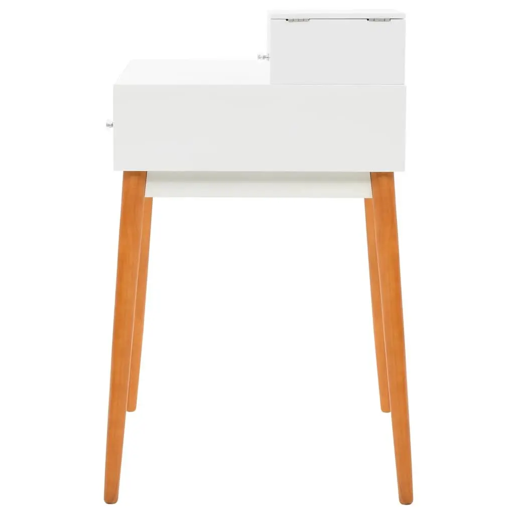 White Dressing Table with Mirror Makeup Vanity Bedroom Furniture Storage