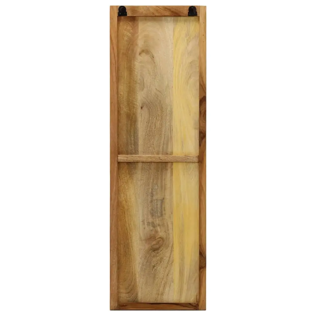 Wall-Mounted Coat Rack Set of 2 in Solid Mango Wood