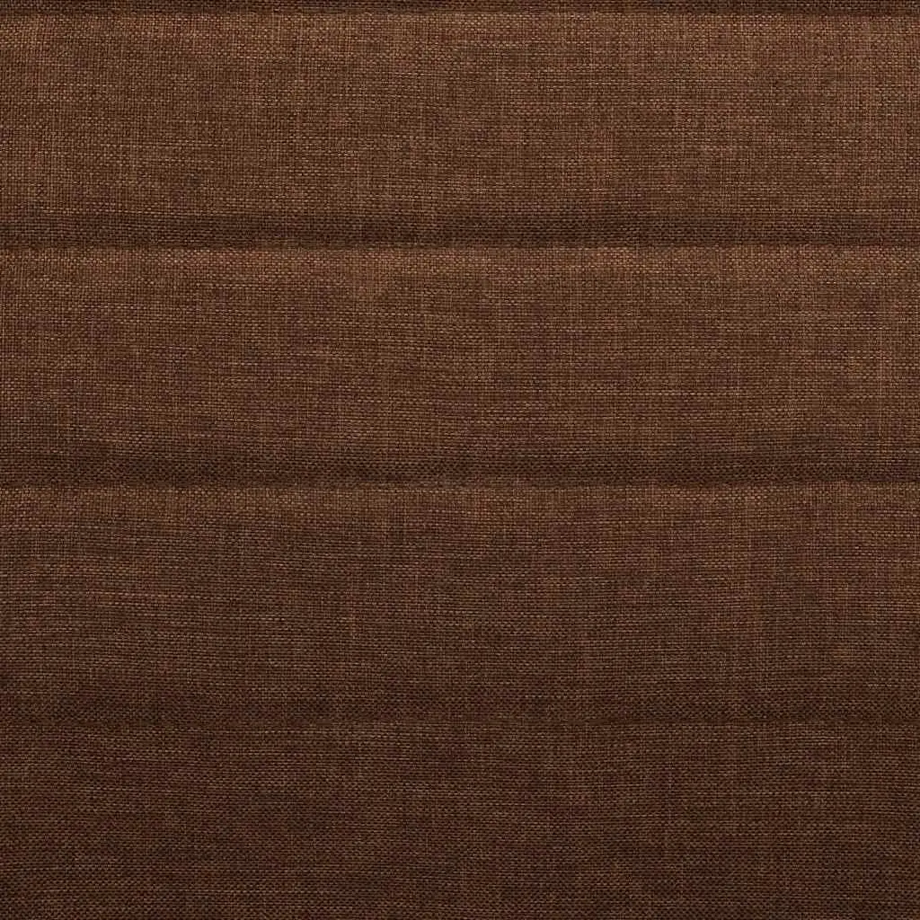 Dining Chairs Contemporary Brown 2 Piece Padded Steel Polyester